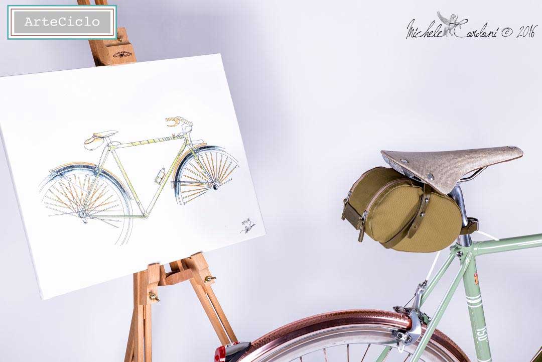 bicicletta-Arteciclo-per-Brooks-con-disegno