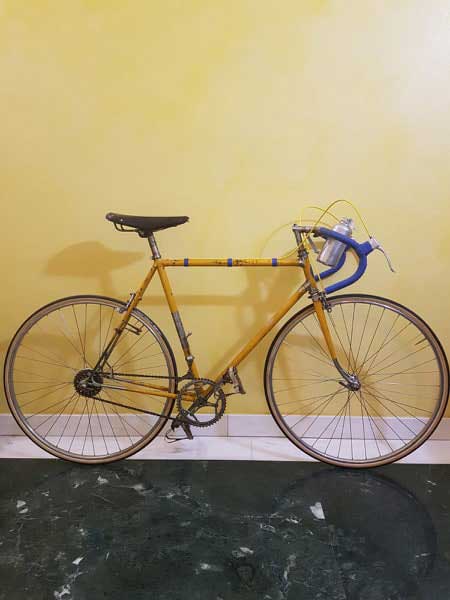 bicicletta-Bartali-cambio-corsa-campagnolo-due-leve-di-R.Zauli